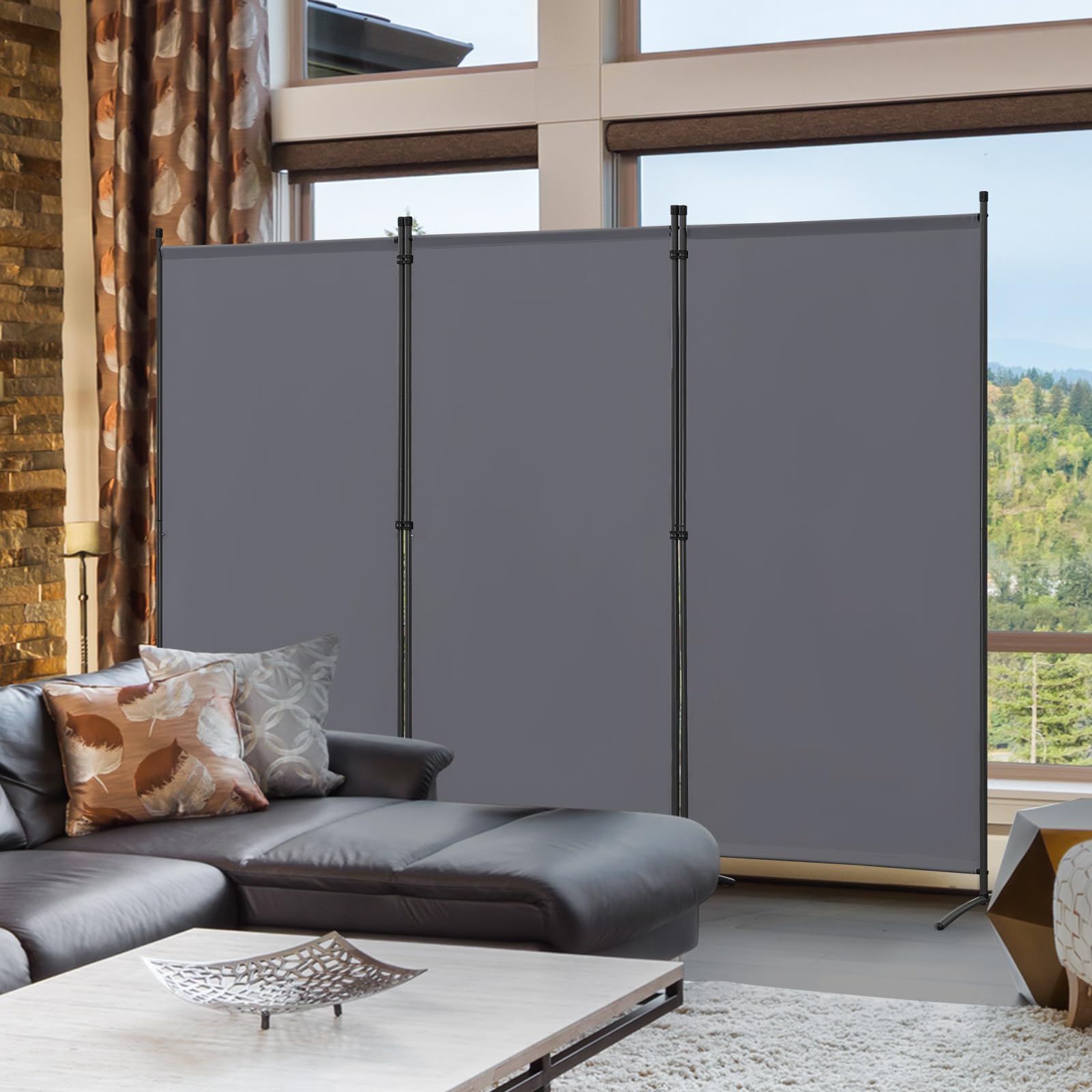 Angel Living Ruimteverdeler, 3 panelen, beschermschermen, vouwscherm