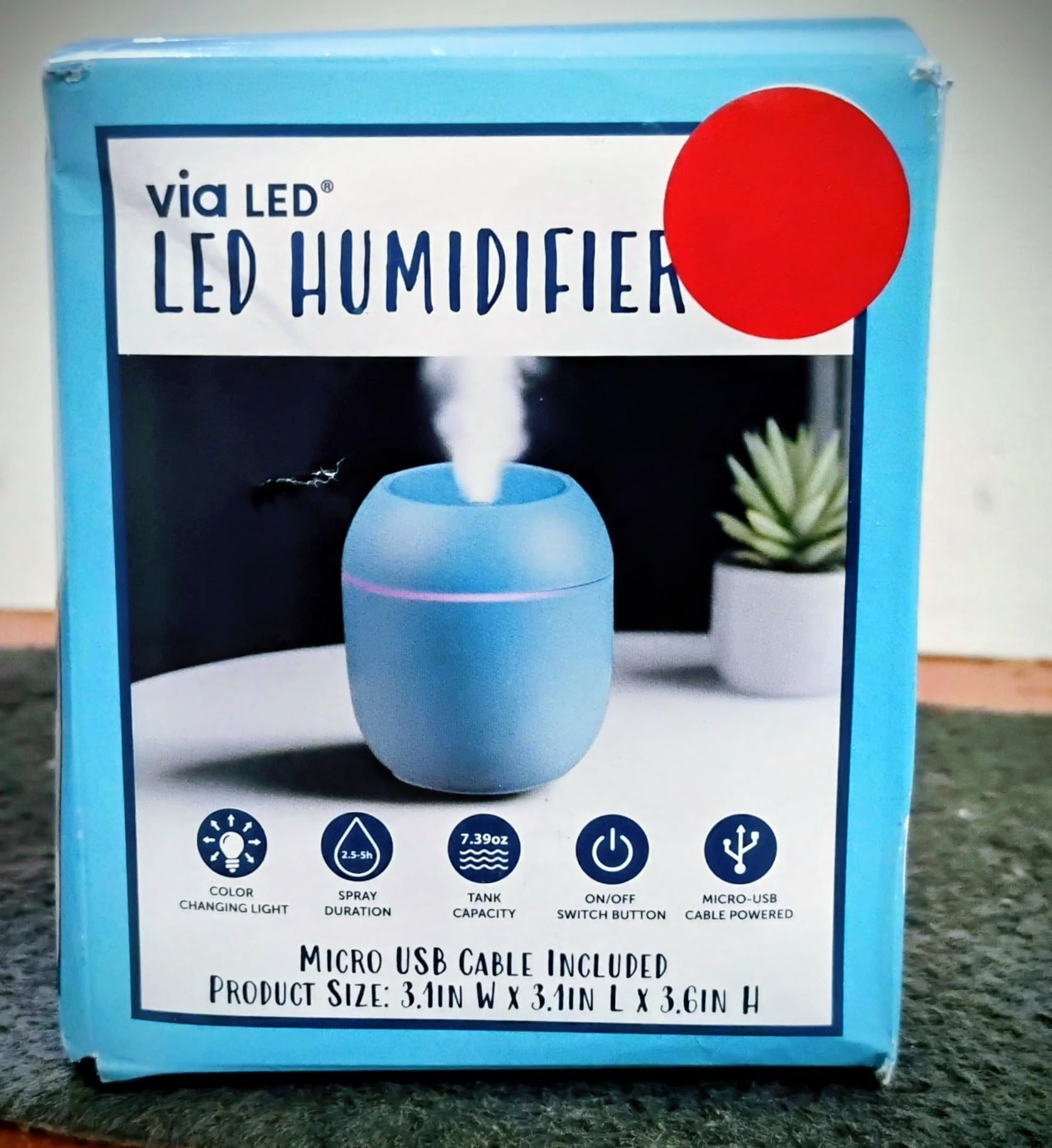 led humidifier