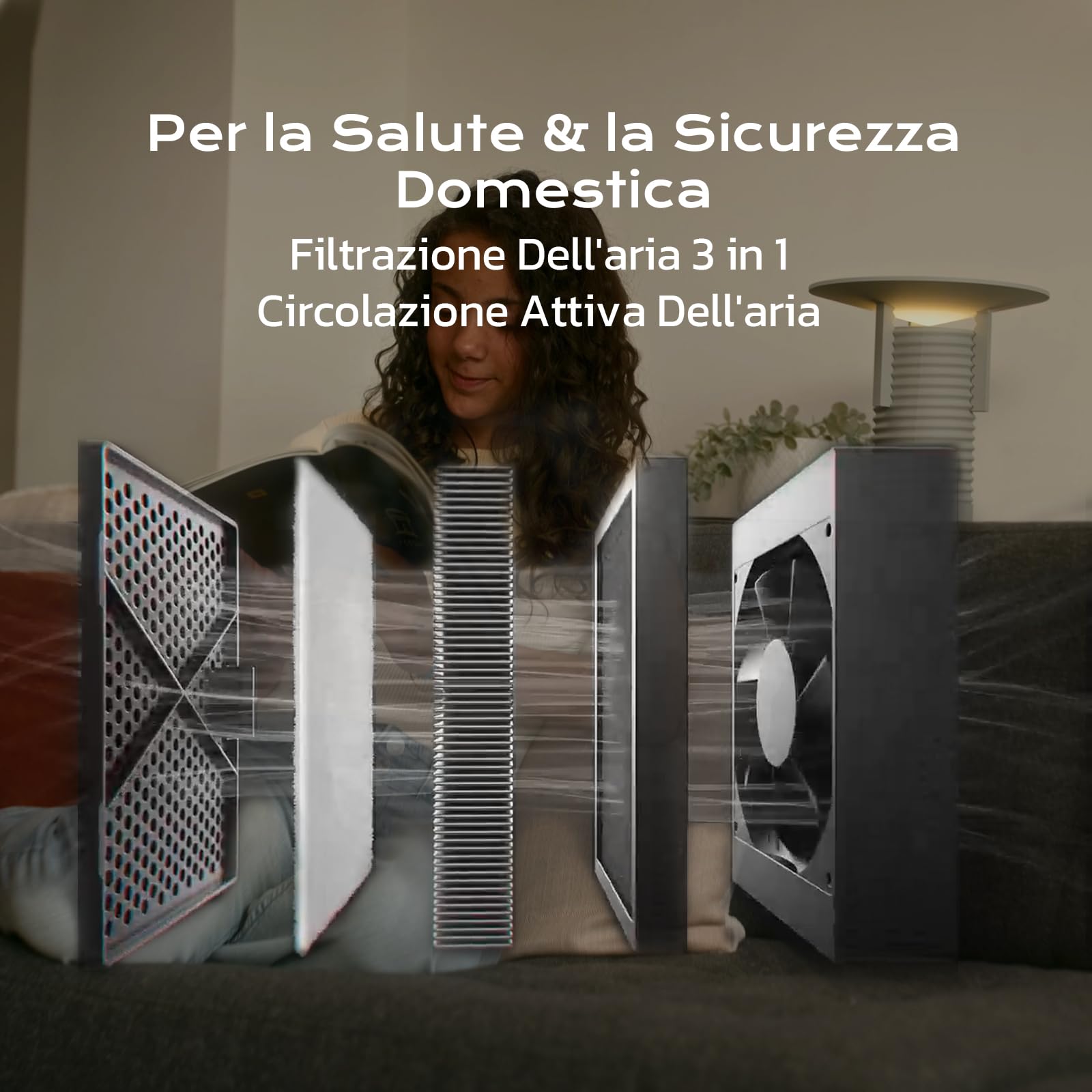 QIDI Q2 Stampanti 3D, Stampante FDM Chiusa, 65°C Riscaldamento della Camera, 600 mm/s, 3 in 1 Filtraggio, AI Fotocamera, Auto-calibrazione & Auto-livellamento, Volume di Costruzione 270x270x256mm