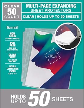 Samsill High Capacity Sheet Protector Family