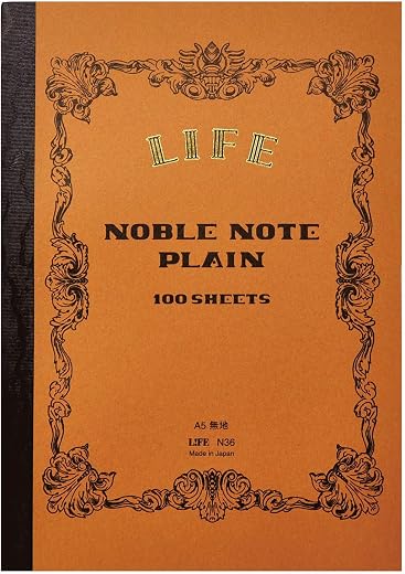 Life Noble Notebook - A5 - Plain