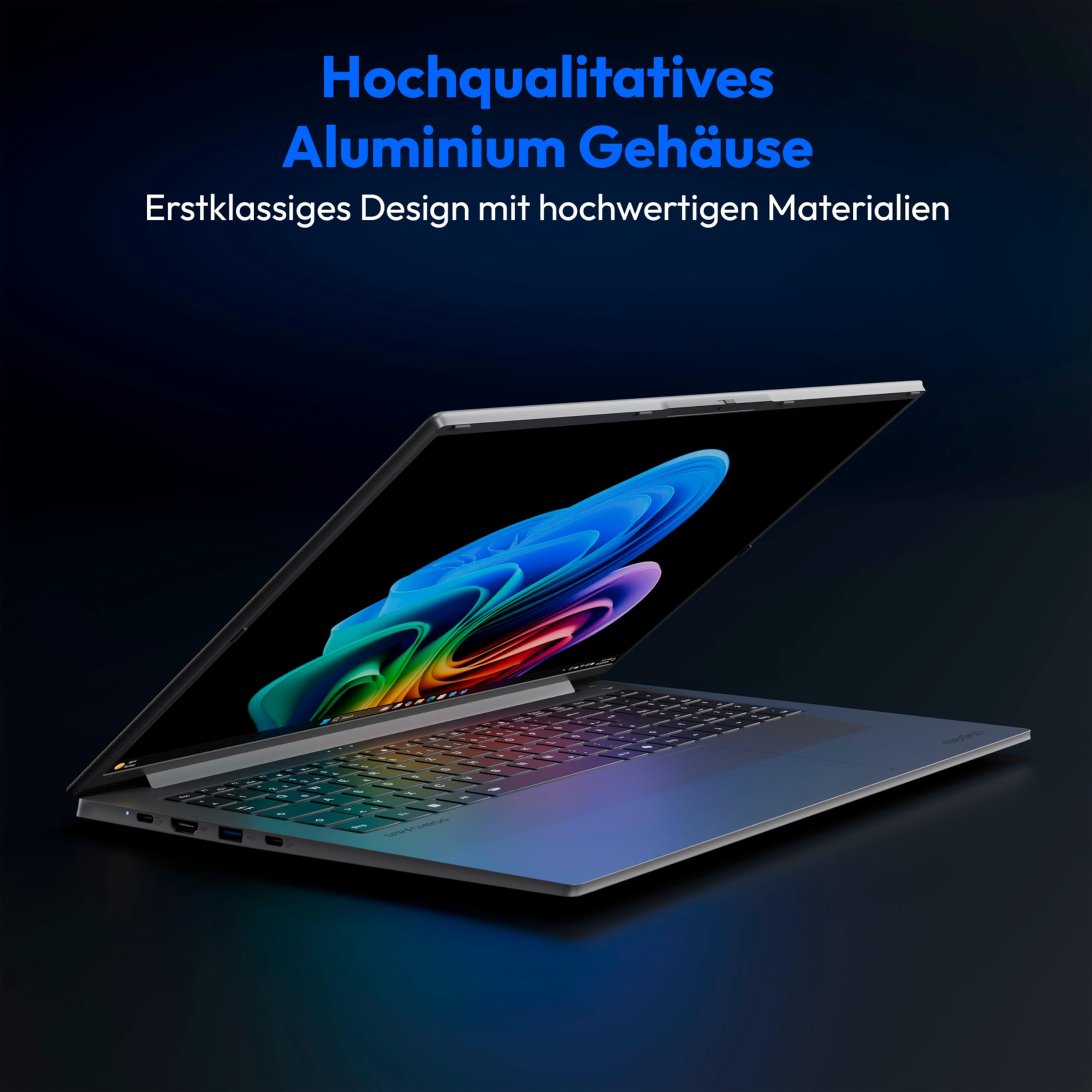 MEDION SPRCHRGD 16 S1 40,6 cm (16" Zoll 120Hz 2.8K OLED) Laptop (Copilot+ PC, Core Ultra 5 228V, 32GB DDR5 RAM, 512GB SSD, Windows 11 Home)