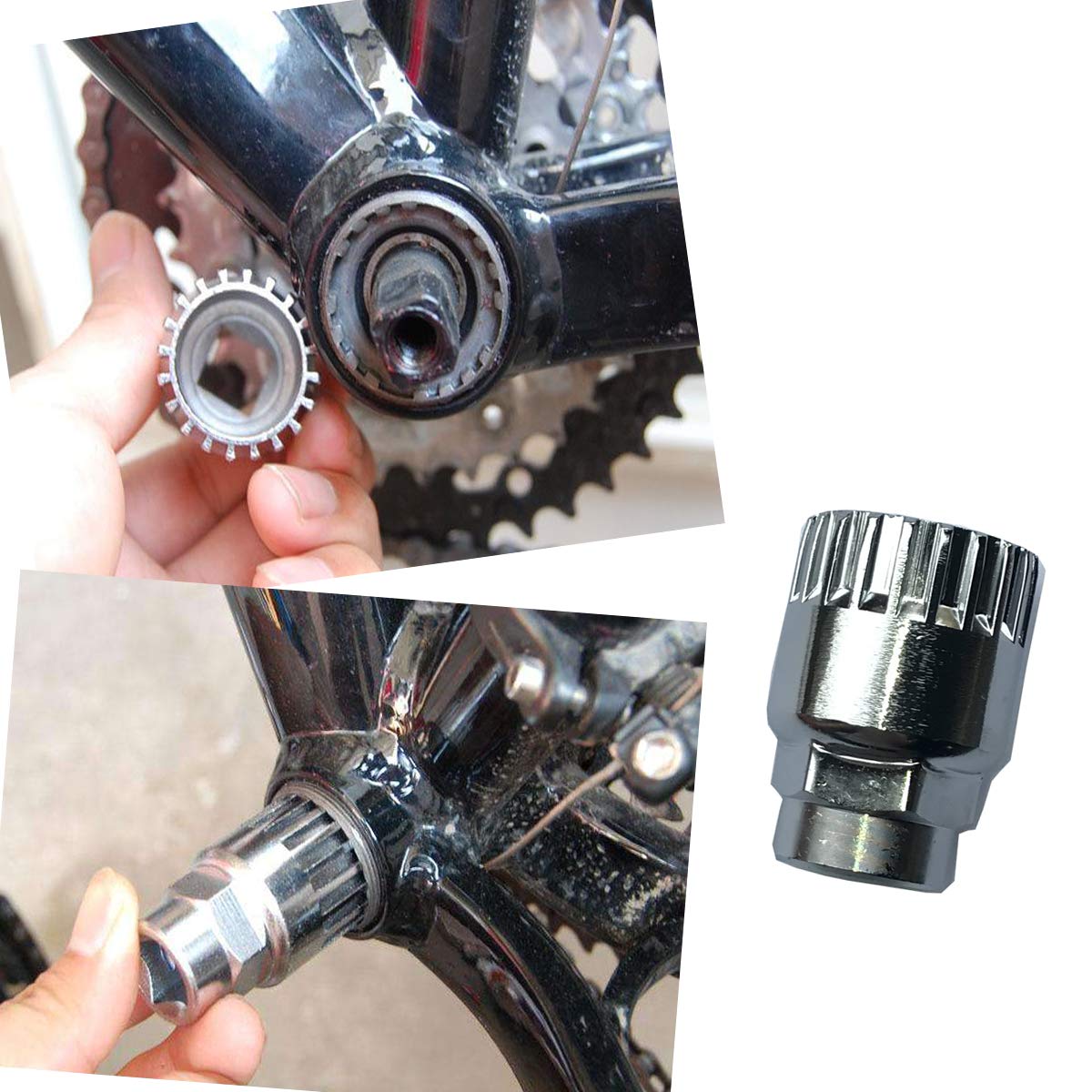 Amazon.co.jp: 4 in 1 自転車工具セット タイヤ修理 BBツール