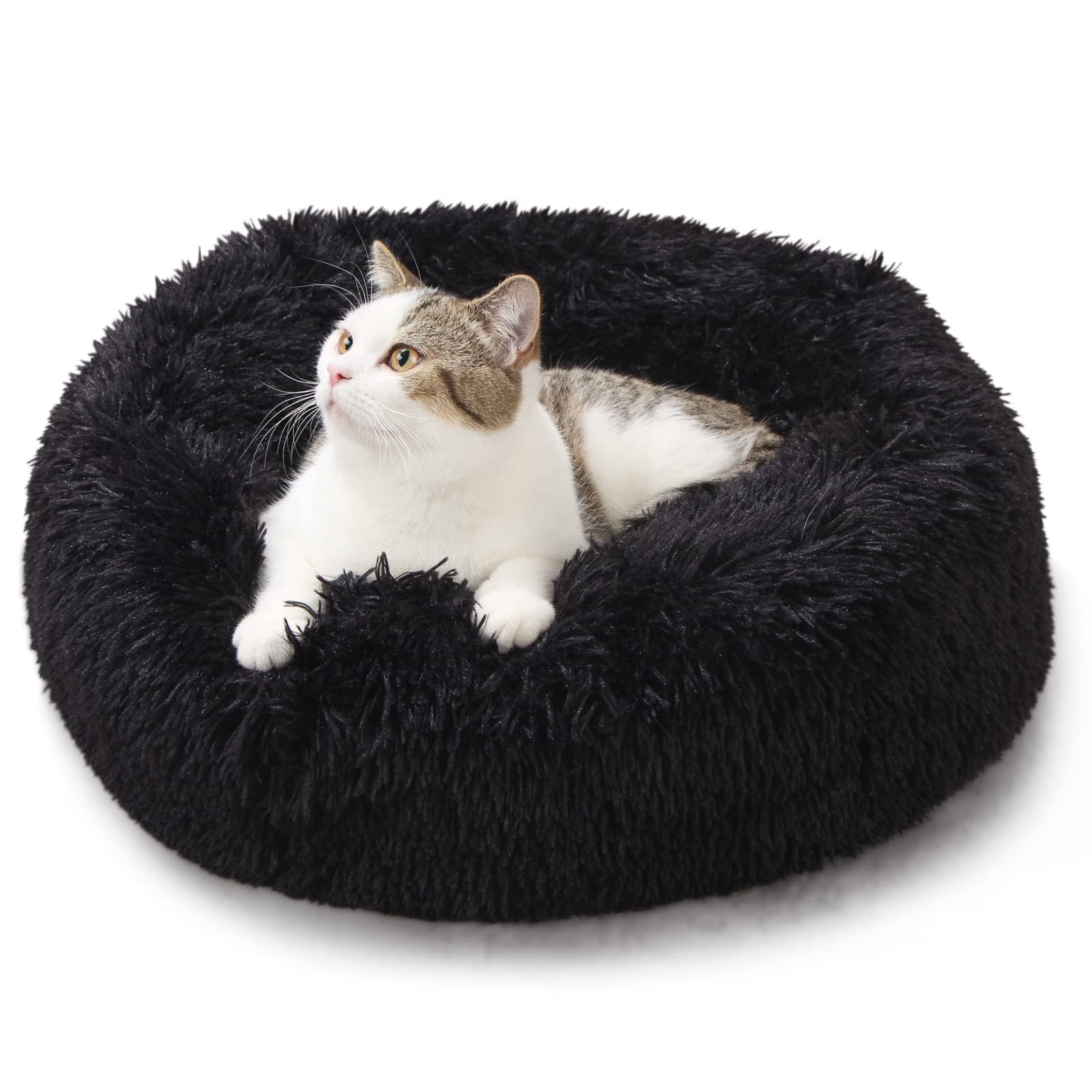 ZEXSAZONE Winter The Round Doughnut pet Bed is Perfect for Indoor Dogs Mat Round Foam Pet Bed | Dog Bed | Cat Bed | Puppies Puppy Bed | Puppies Winter, Summer
