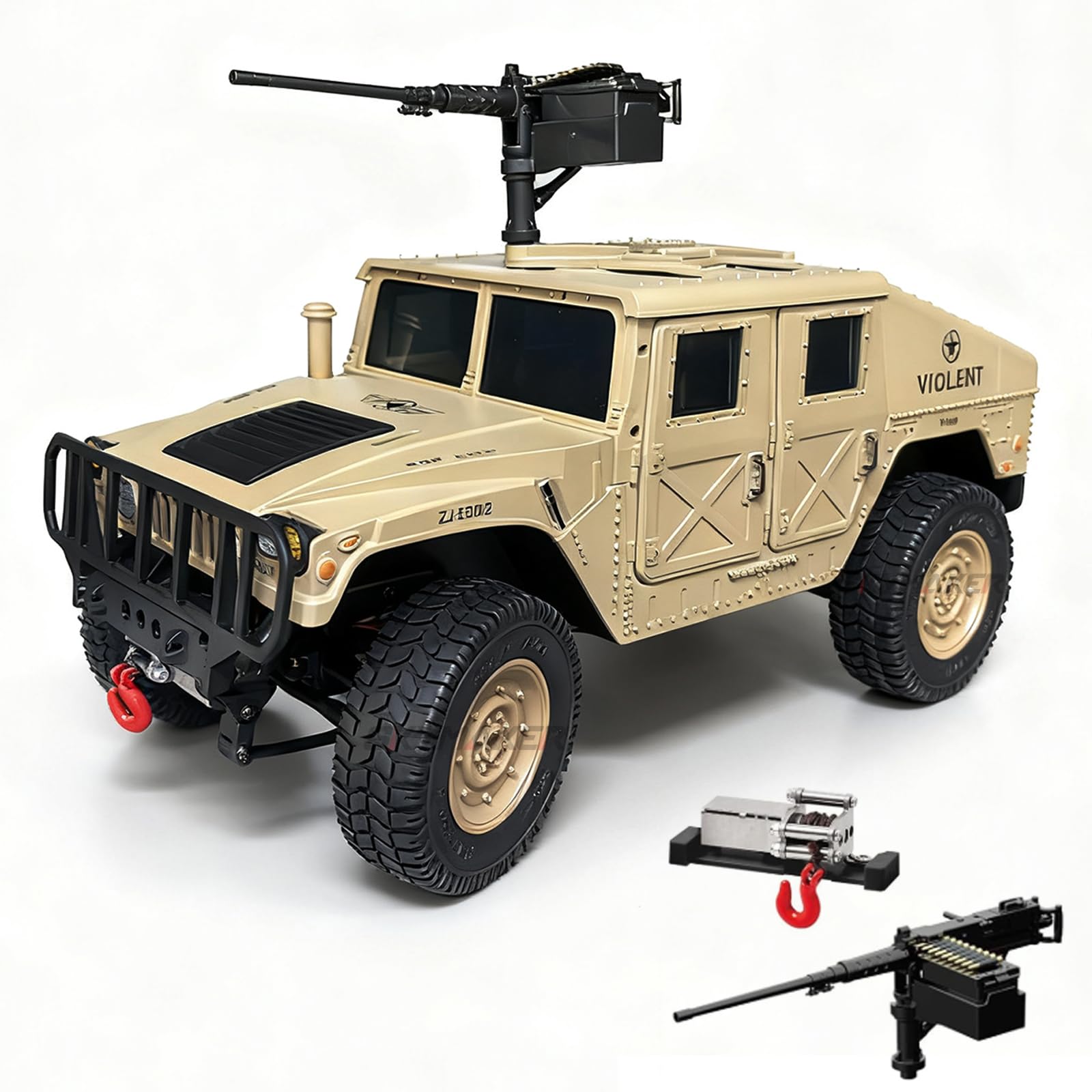 Amazon.com: Skymaker RC Military Truck, Humvee 2.4Ghz Remote