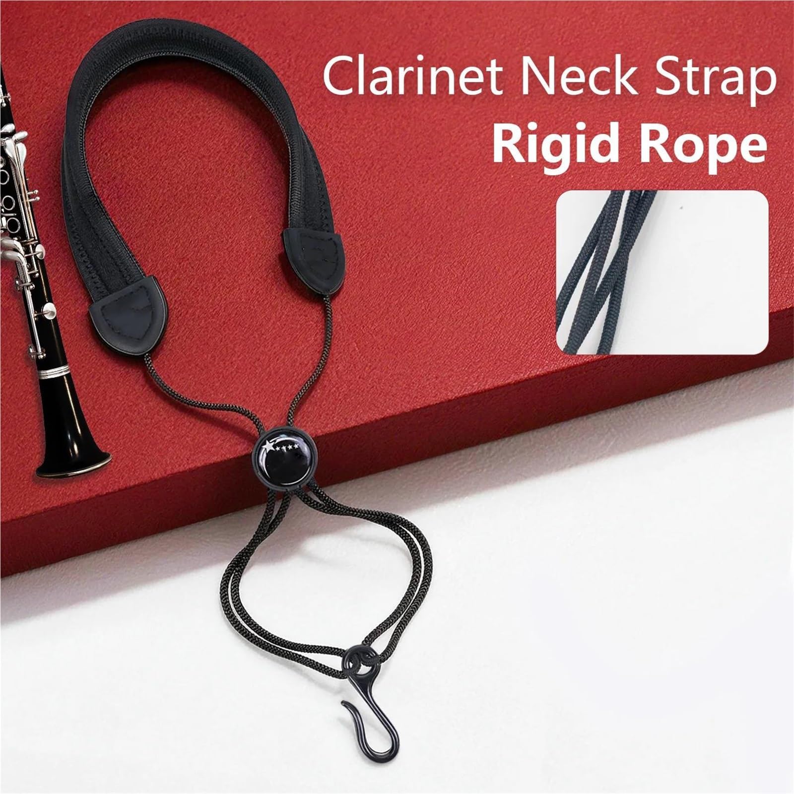 Accessori Per Strumenti Musicali Clarinetto Oboe Per Clarinetto Fagotto B-Flat Universale Adulti E Principianti Tracolla Appesa Al Collo | Accessori per clarinetto(Rigid)