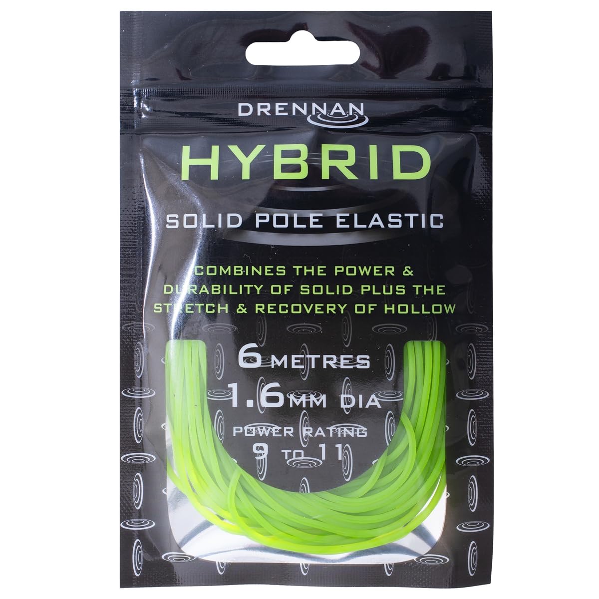 Drennan Hybrid Elastic (1.6mm Green)