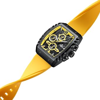 NAVIFORCE Men's Quartz Watch with Automatic Date and Week Display, Analogue Wristwatch