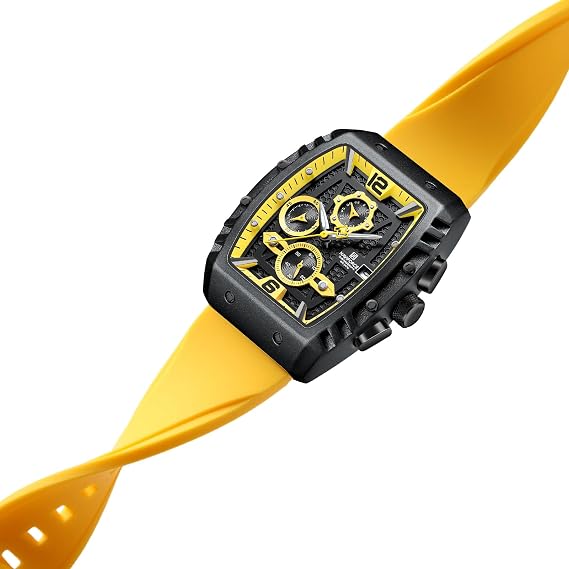NAVIFORCE Men's Quartz Watch with Automatic Date and Week Display, Analogue Wristwatch