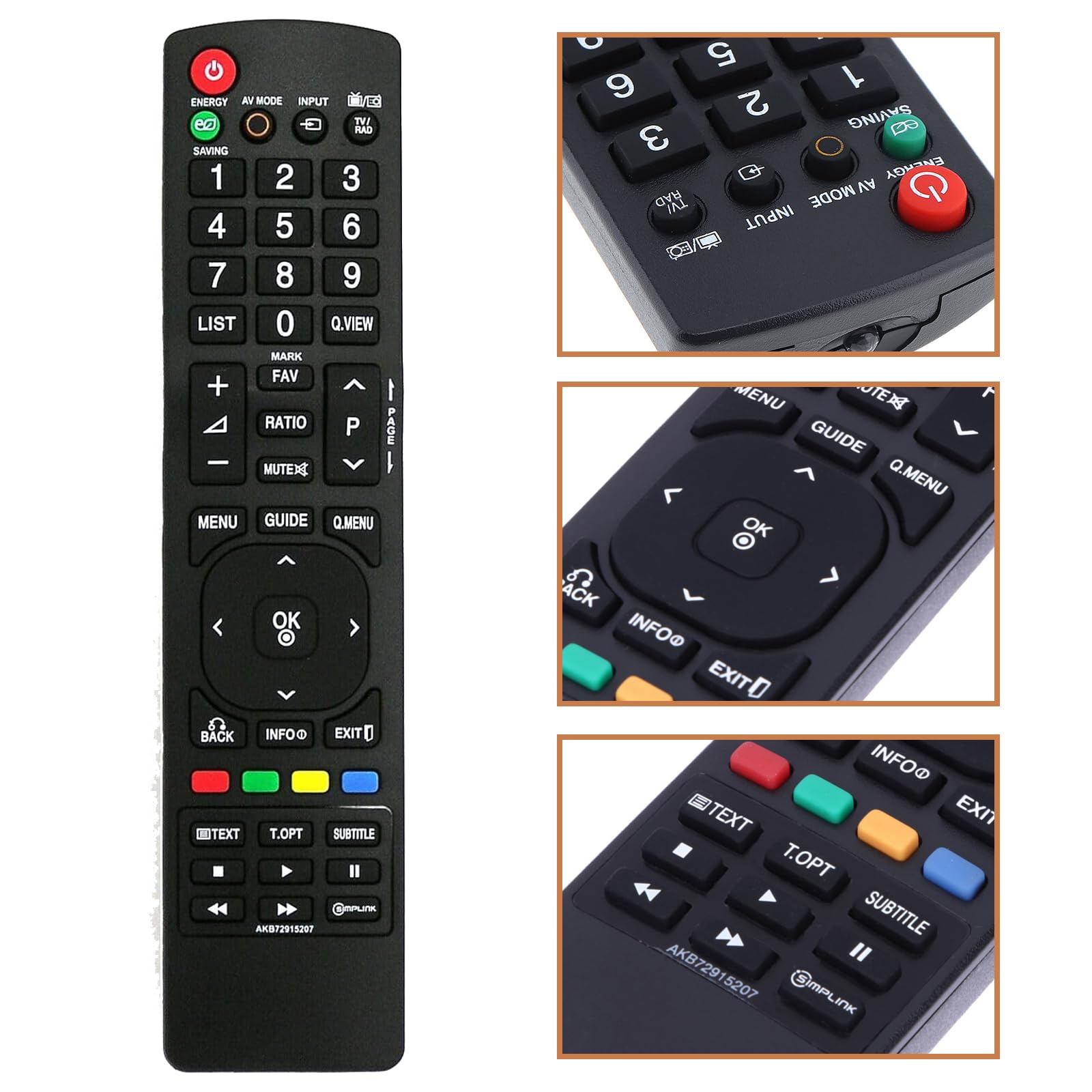 Telecomando Universale TCNOUMT AKB72915207 - Telecomando Di - Foto 3