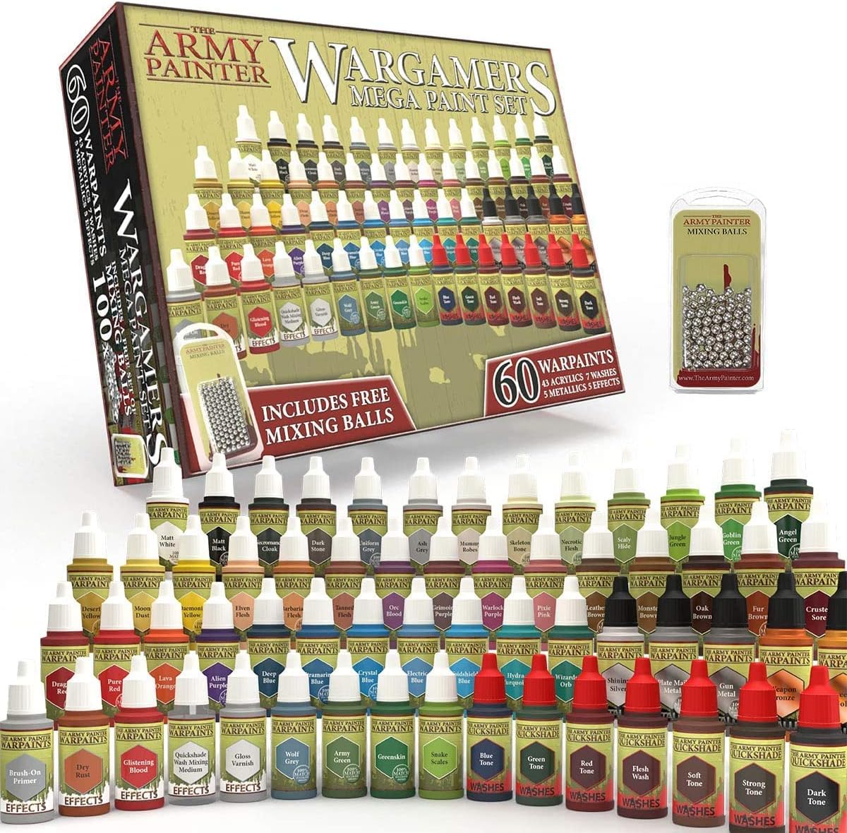 The Army Painter Mega Paint Set 50 Miniature Painting