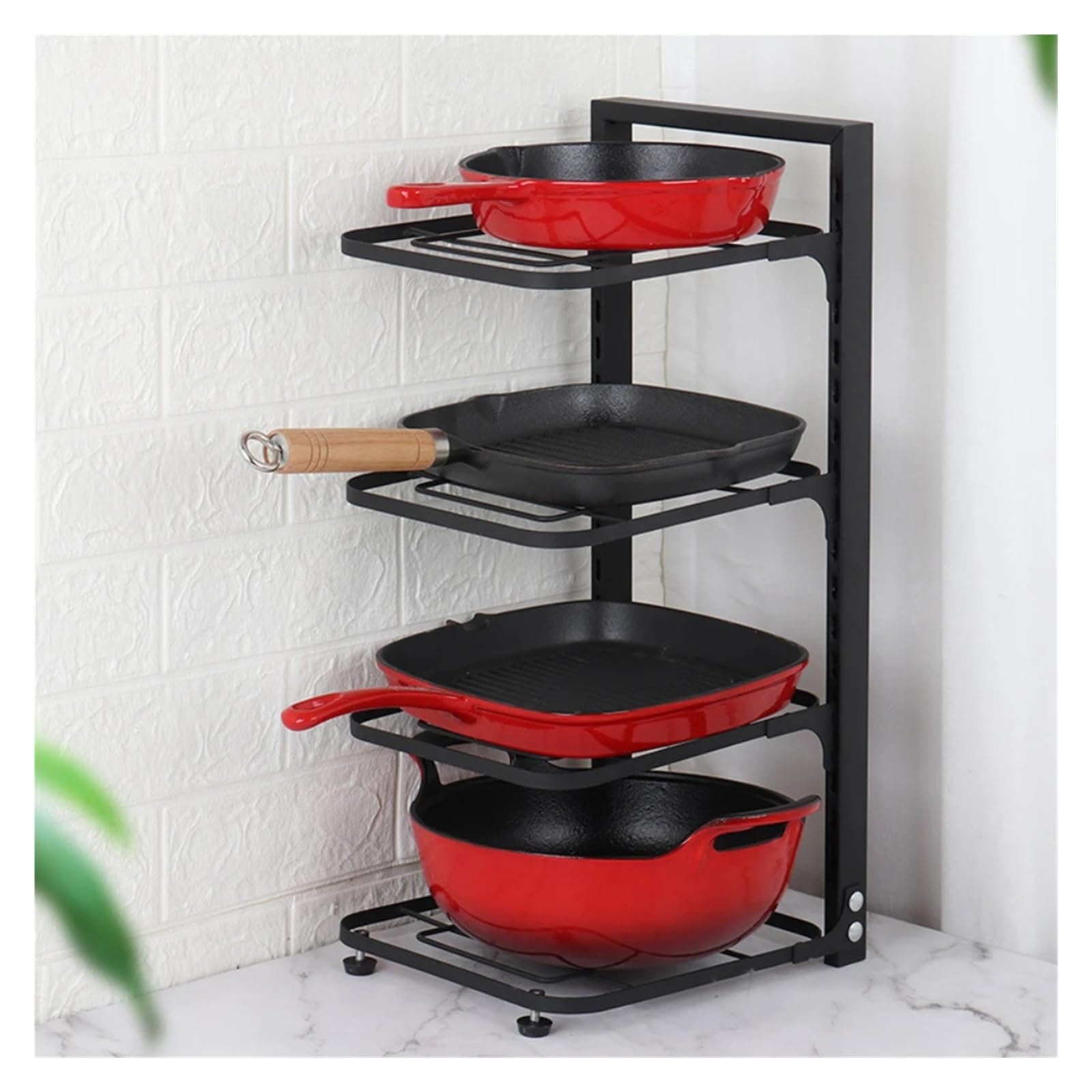 Porta pentole Organizzatore da cucina a strati for portavasi