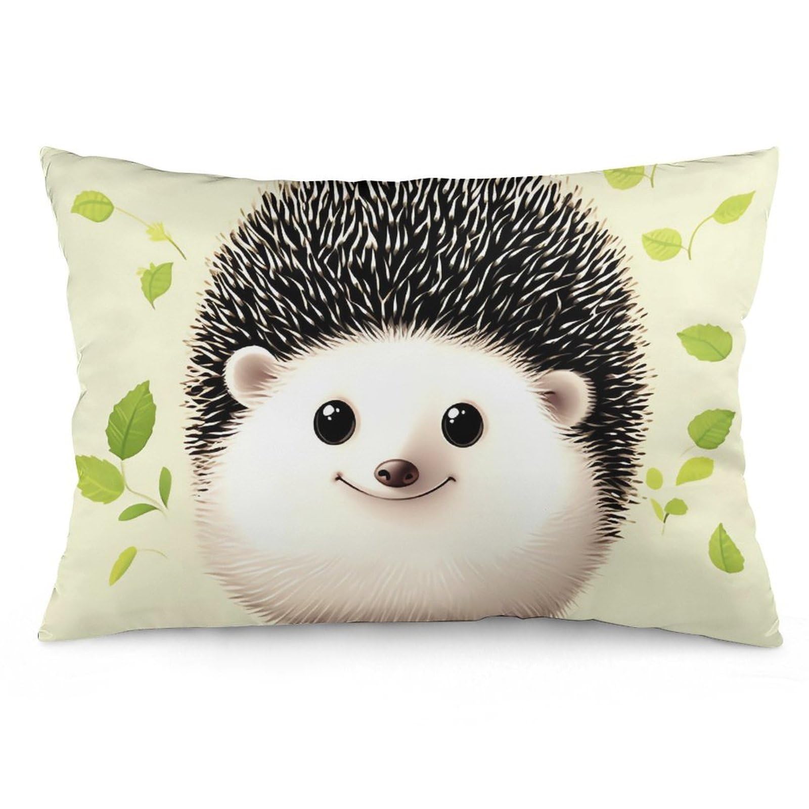 NTVOWPZO 2 Pack Decoration Throw Pillow Covers 16 "x24 Pillowcases Covers Cute Hedgehog Pillowcases Modern Farmhouse Home Decor Sofa Cushions Covers for Couch Bed Living Room