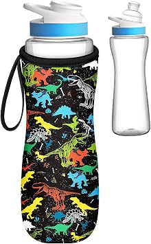 Water Bottle Sleeve for Cirkul 22 oz - Bottles Cover Holder Carrier Bag with Handle Strap