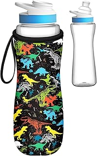 Water Bottle Sleeve for Cirkul 22 oz - Bottles Cover Holder Carrier Bag with Handle Strap