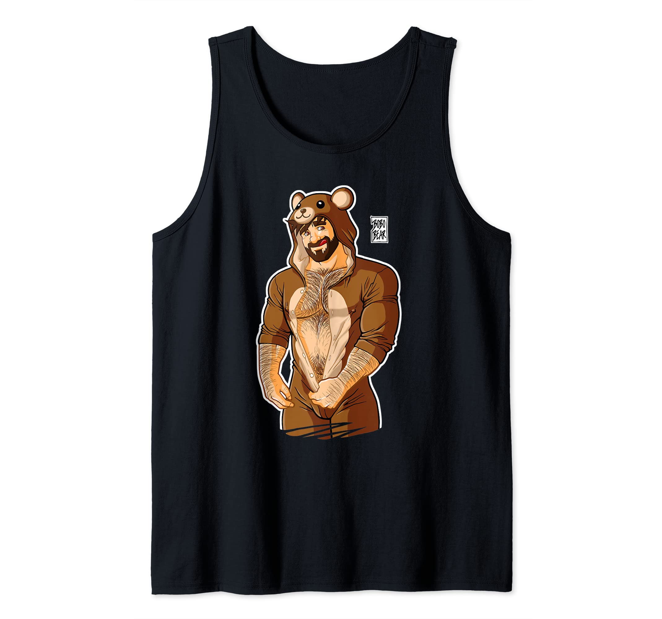 Bobo BearAdam Likes Teddy Bears Tank TopOEKO-TEX STANDARD 100