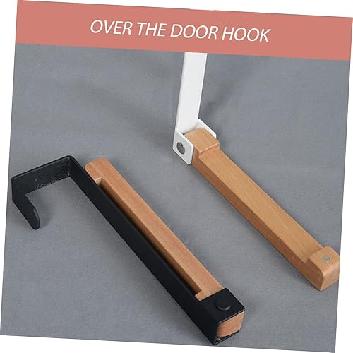 Miniatura 4 de Organizador de colgador de puerta para colgar sobre la puerta, gancho para abrigos, ahorra espacio, no se pega, fácil de usar, decoración del hogar,