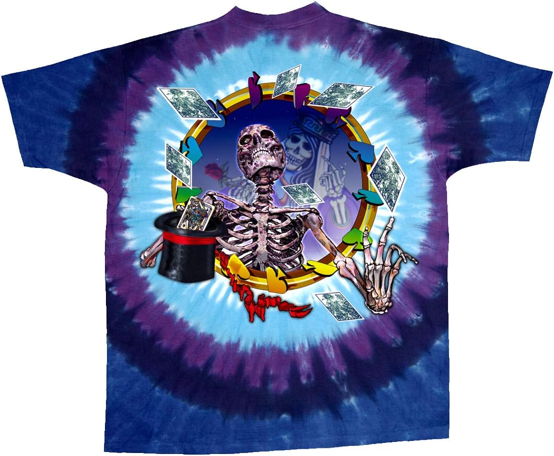 Liquid Blue Men's Grateful Dead Queen Of Spades Short Sleeve T-Shirt - Image 2