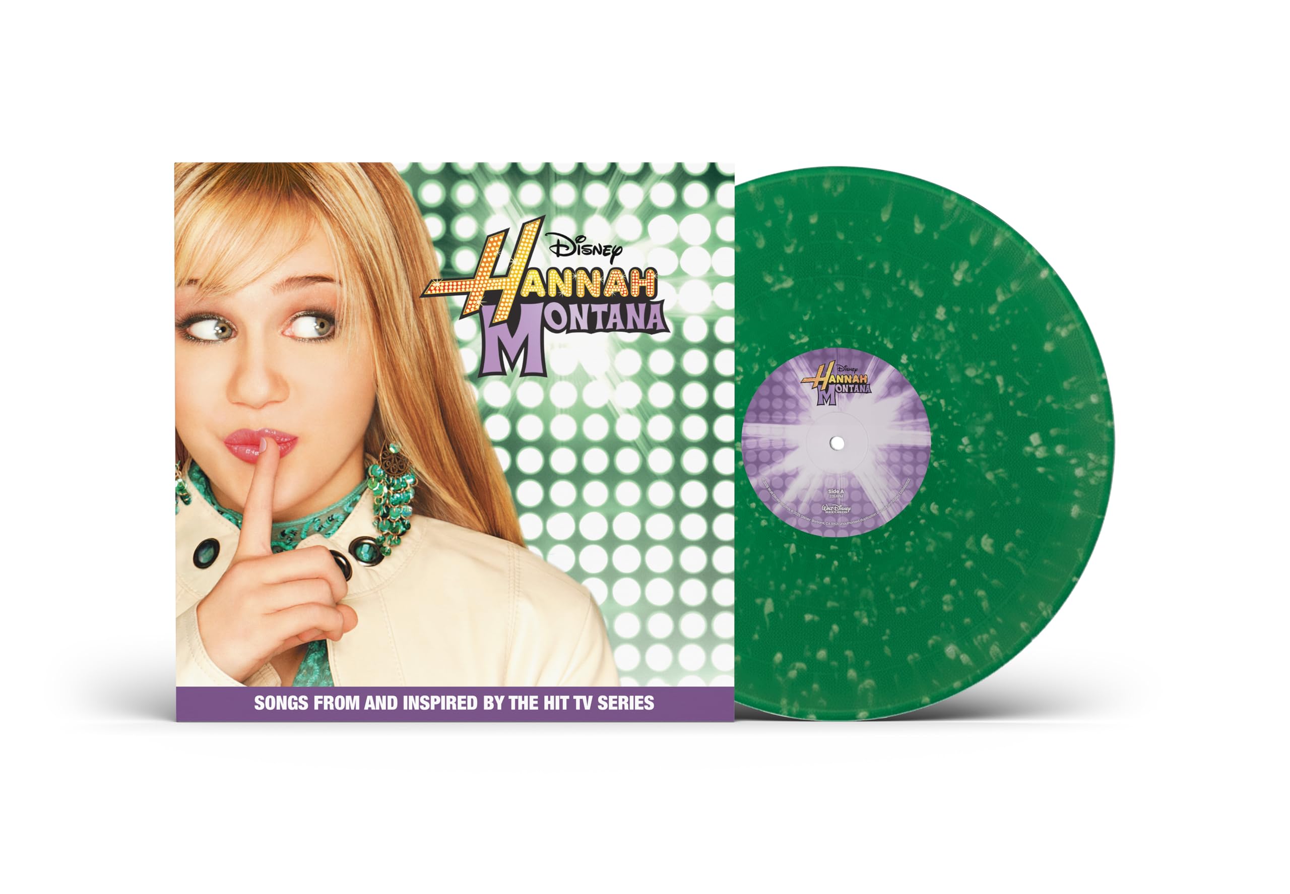 Hannah Montana Green Splatter)