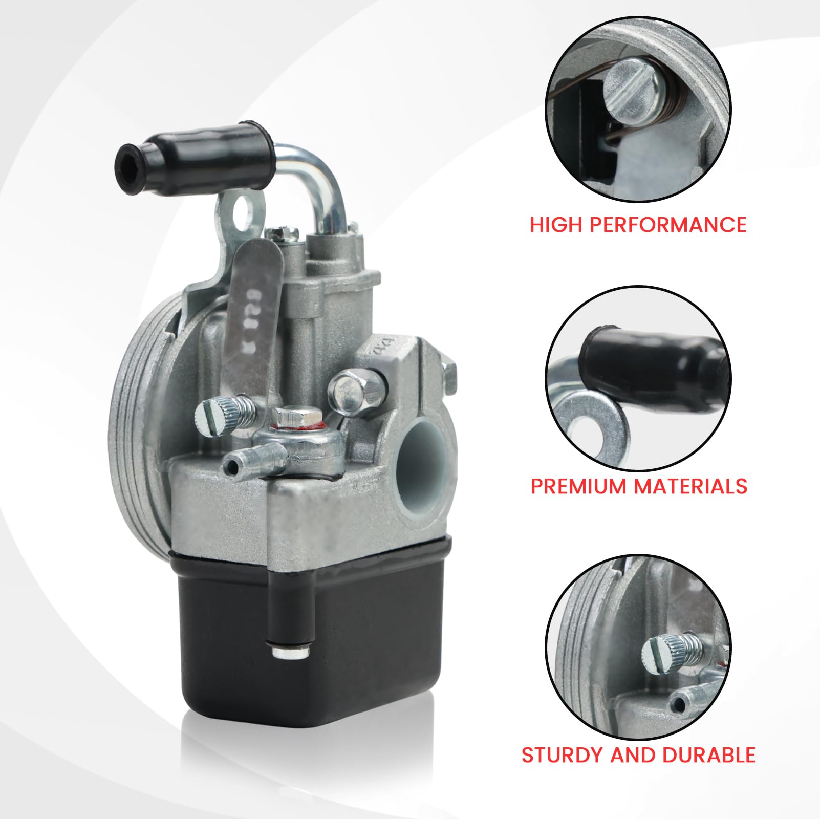 Attrezzo Carburatore Piaggio Ciao SHA 13 13 02044, compatibile con Piaggio Ciao/Bravo-Si