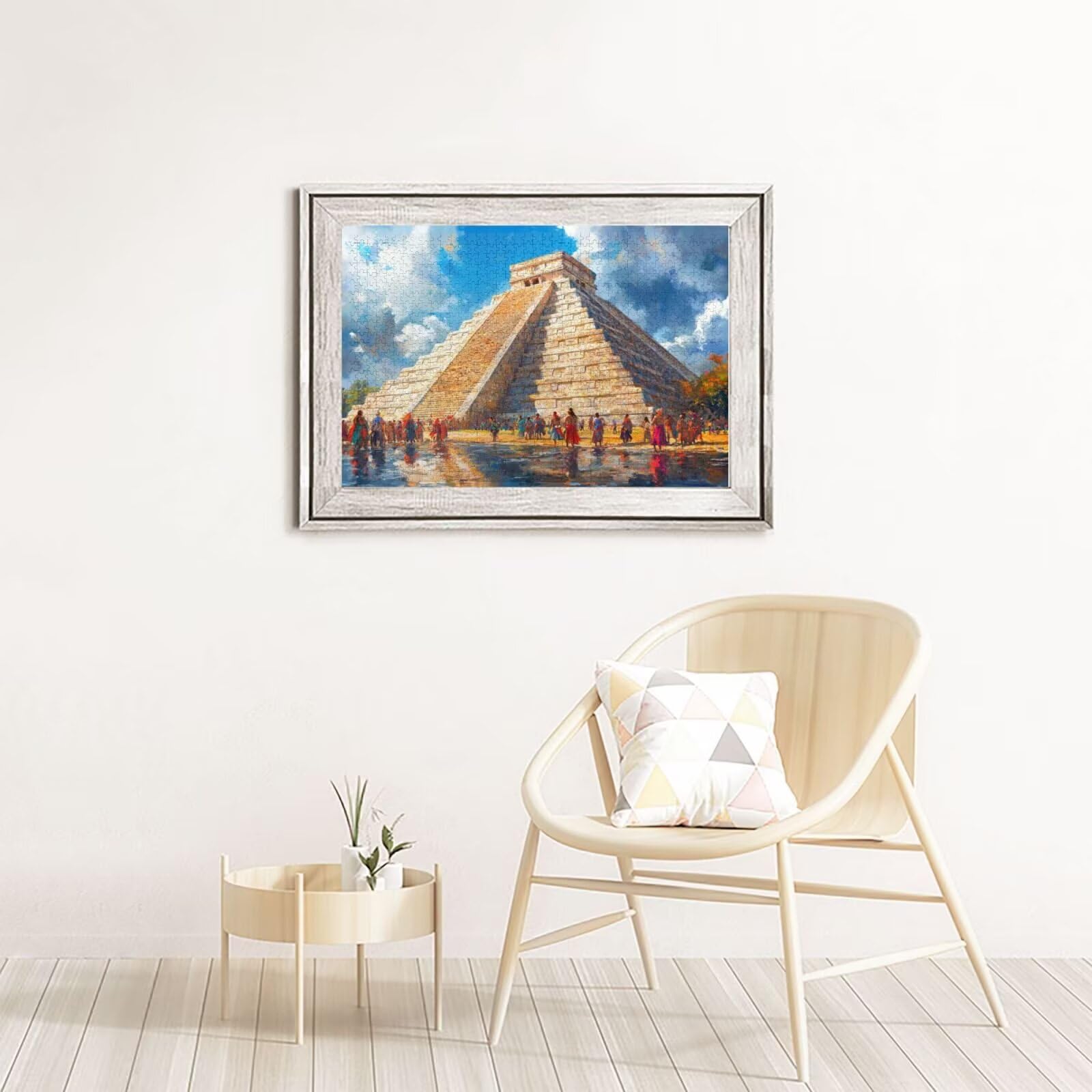 Puzzles Paisaje 1000 Adultos, Puzzle Vistoso con Cajas y Cartel, Juego Clásico de Puzzle Arte para Entretenimiento Adultos, Regalos de Decoración del Hogar para Pasatiempos Creativos de Mujeres 2T-722