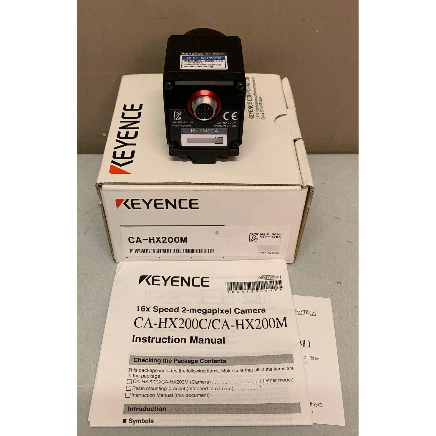 Amazon.co.jp: 1個 新LumiTrax?対応 16倍速 200万画素 白黒カメラ CA  