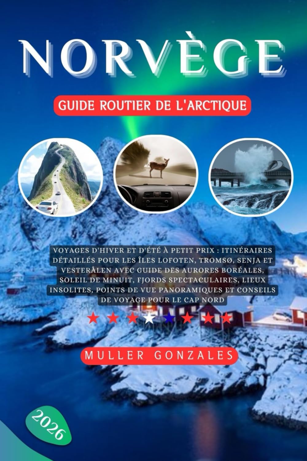 Norvège Guide routier de l'Arctique 2026: Voyages d'hiver et d'été à petit prix: itinéraires détaillés pour les îles Lofoten, Tromsø, Senja et ... spectaculaires, lieux insolites, points de