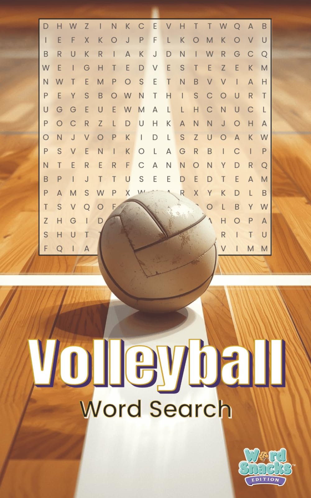 Volleyball Word Search: 30 All Directions Puzzles with 18 Words Each | Challenging Volleyball Themed Puzzle Book for Teens, Adults, and Seniors | Includes Bonus Word Scrambles (5x8 Mini Word Search)
