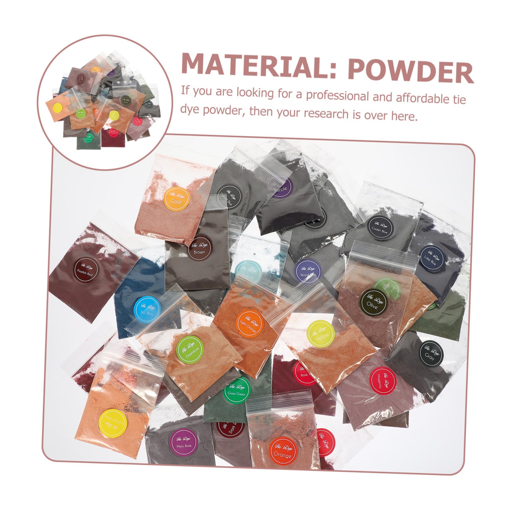 CALLARON Kit Tintura a Nodi 32 Colori in Polvere per Tessuti, Polveri Coloranti per Cotone e Poliestere, Forniture Tie-dye e Adulti, Attività Creative per Feste e Campi Estivi