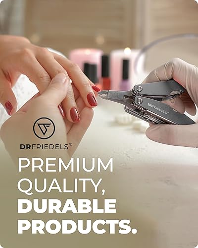 Miniatura 7 de Kit de manicura y pedicura  Juego de manicura profesional 9 en 1 para mujeres y hombres con recortador de cutículas, removedor de cutículas,