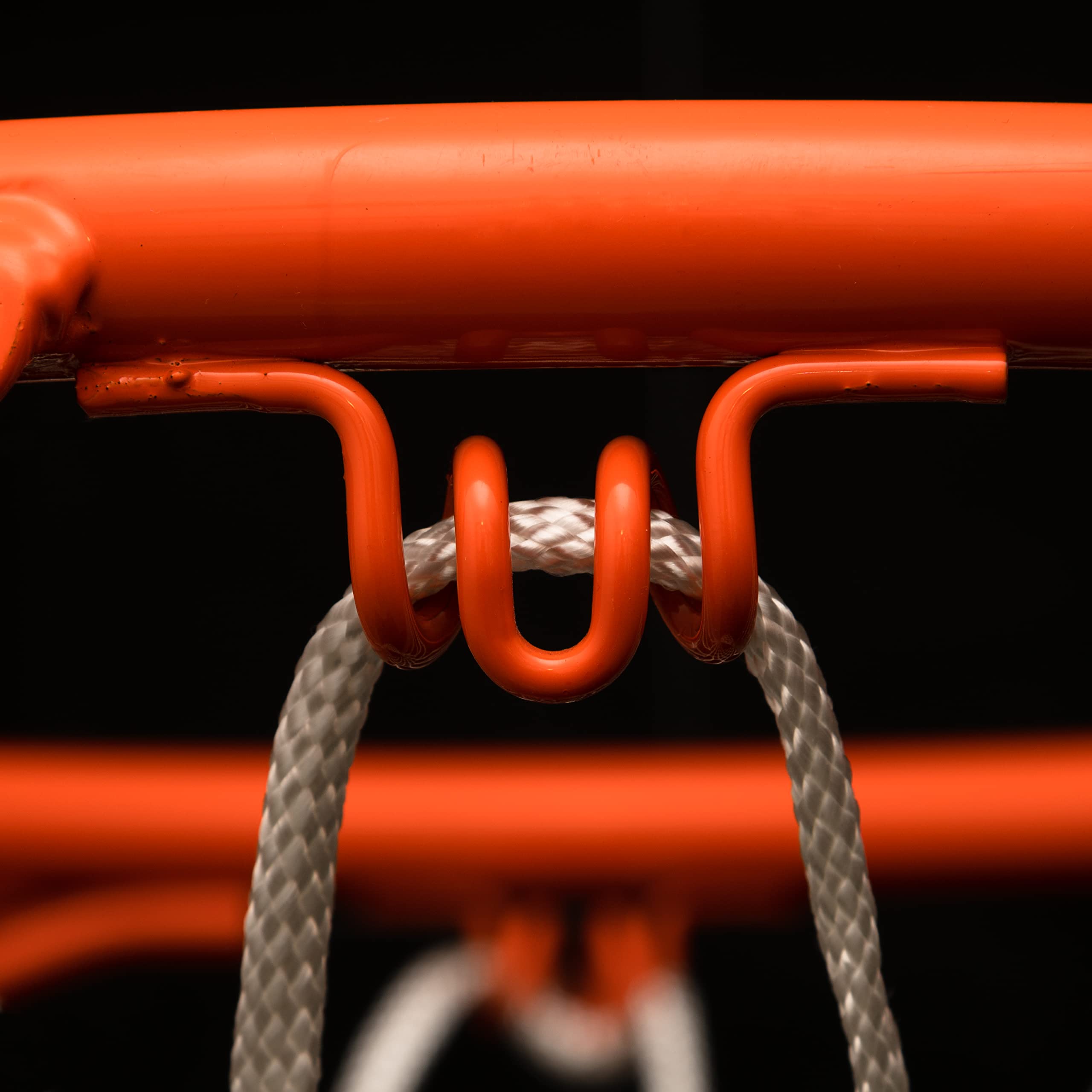 Retina da Basket Professionale, Rete Canestro Basket, Anti-Sfilacciamento, Grandezza Regolamentare, in Nylon HT, per Canestri Standard, Ultra Resistente, 300gr