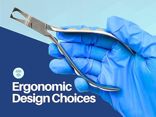 Miniatura 8 de ARTMAN INSTRUMENTS Alicates para quitar soportes de ortodoncia curvos – Herramienta de extracción de frenillos para dientes posteriores y soportes