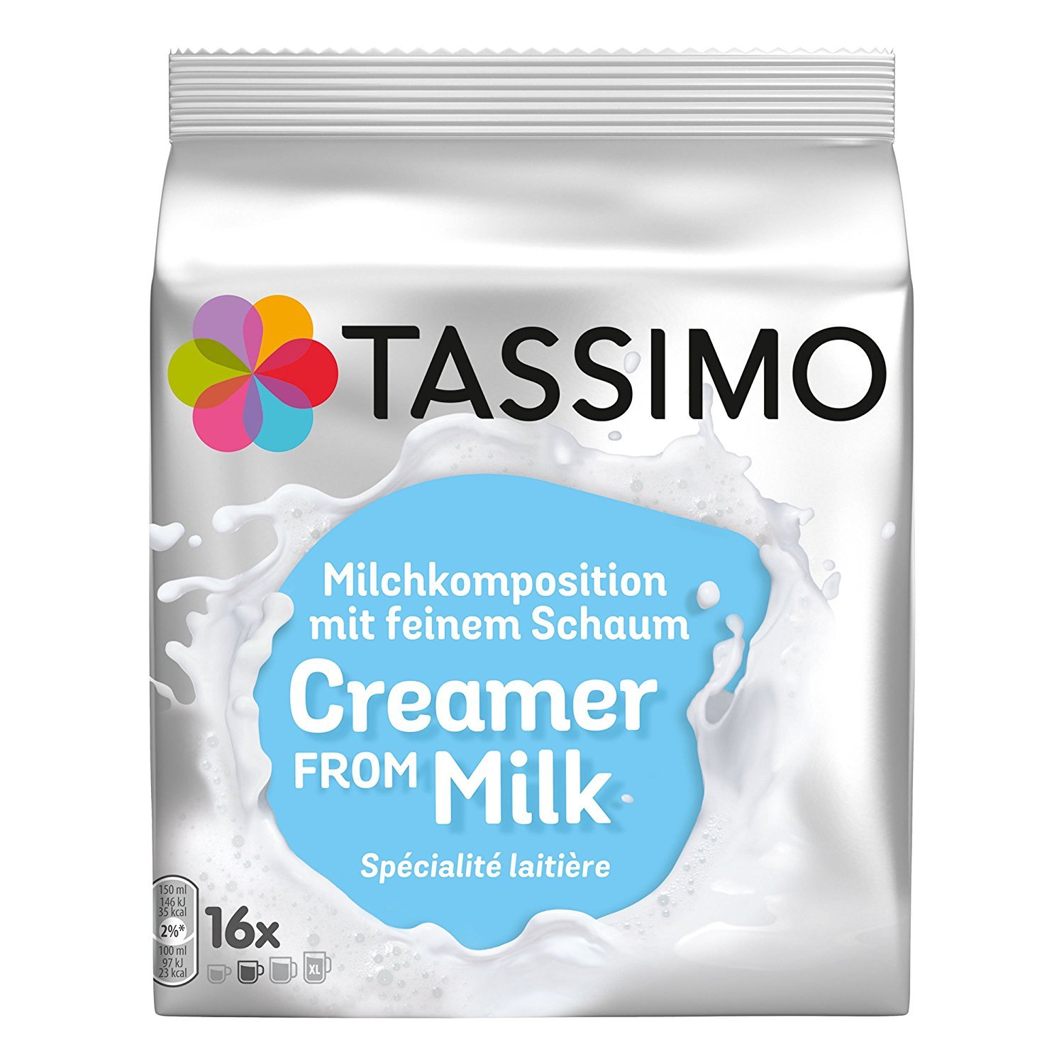 Tassimo Specialidad láctea, Paquete de 4, 4 x 16 T-Discs