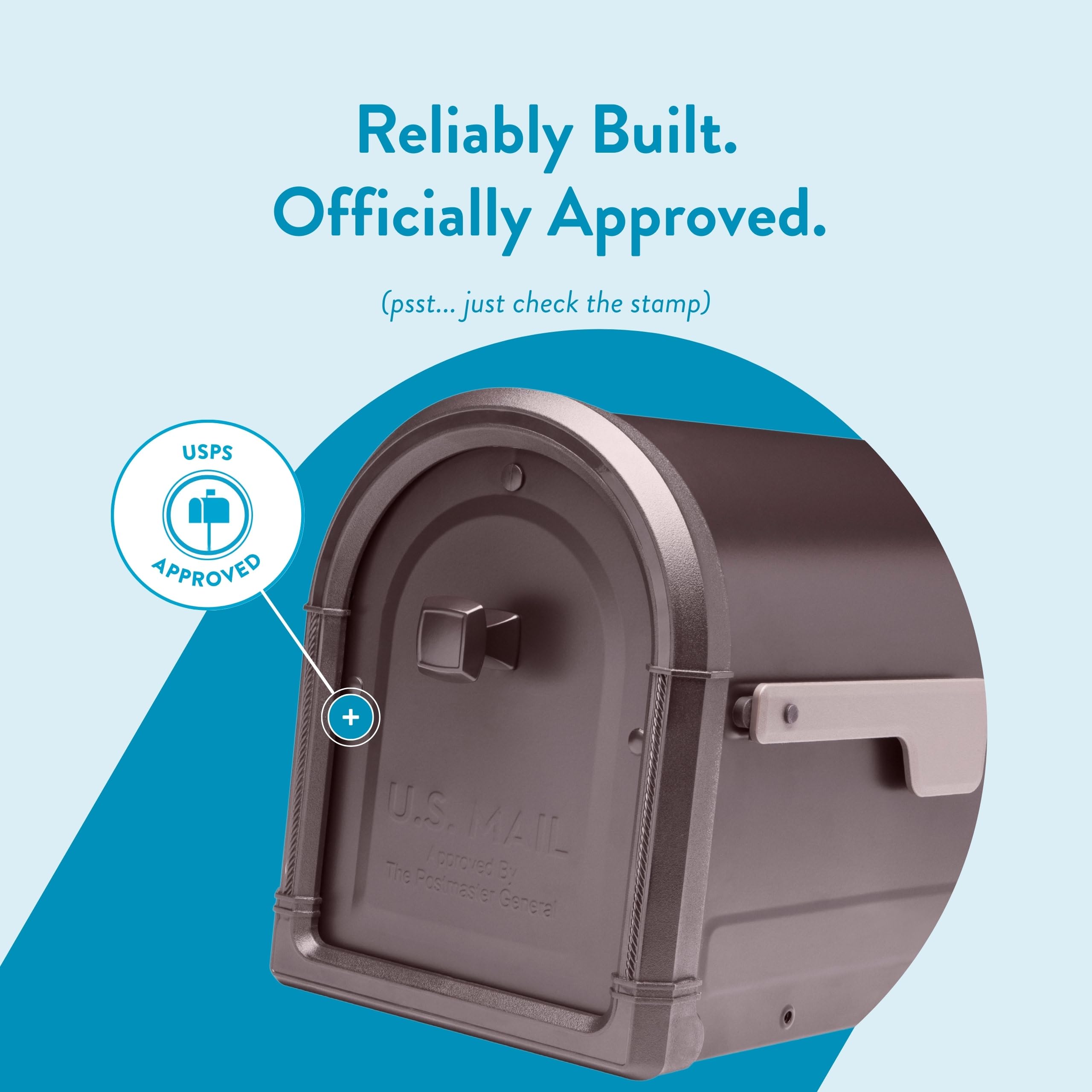 Architectural Mailboxes Roxbury™ Heavy Duty Steel Metal Post