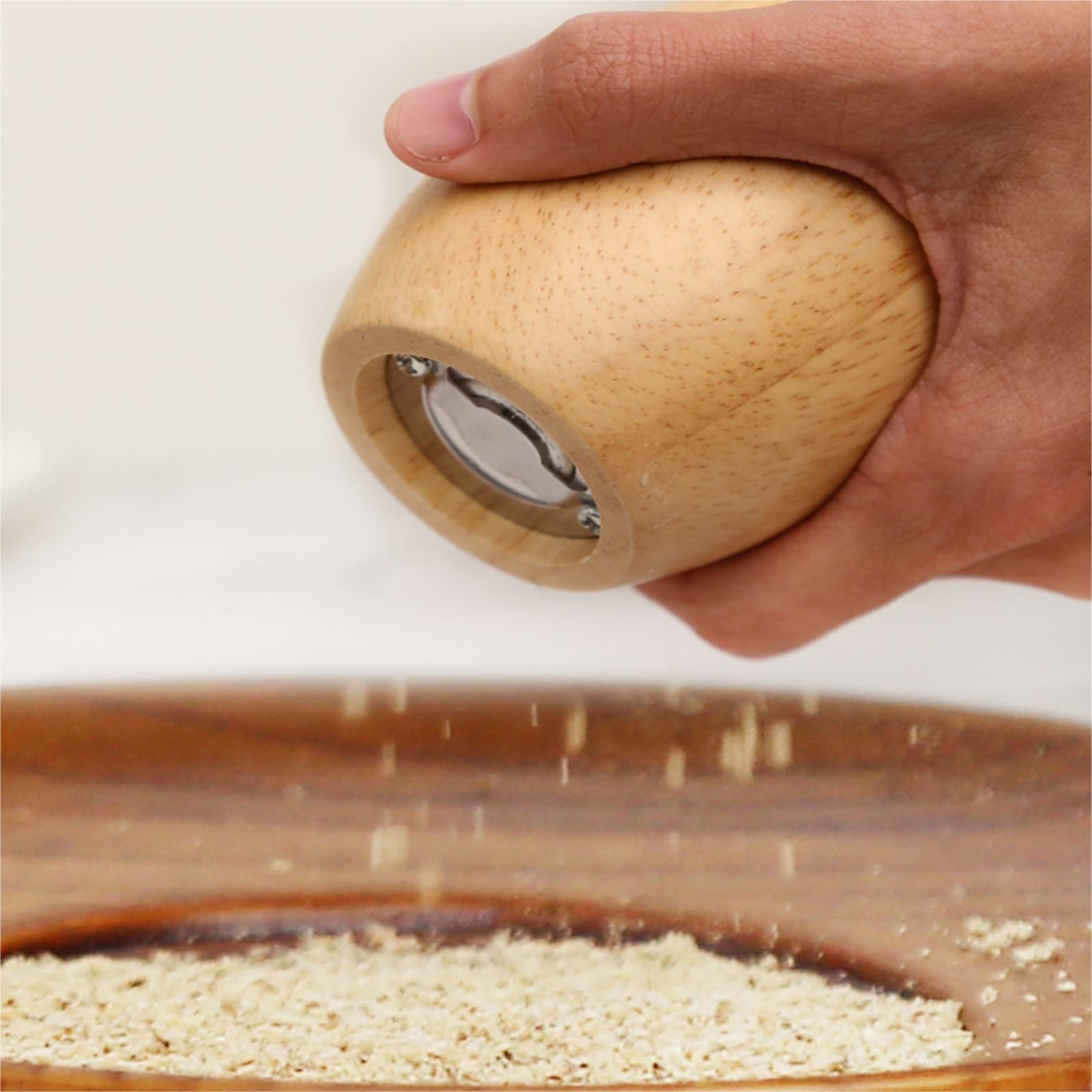 Młynków Do Pieprzu Młynek Do Soli I Pieprzu, Drewniane Młynki, Solniczki Pieprzniczki Młyn Ponownego | 1pcs