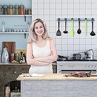 Vista 2 de Neosmuk Ganchos Magnéticos de Servicio Pesado, Imán Fuerte con Gancho para Refrigerador, Ganchos Industriales Súper de Neodimio de Resistencia Extra