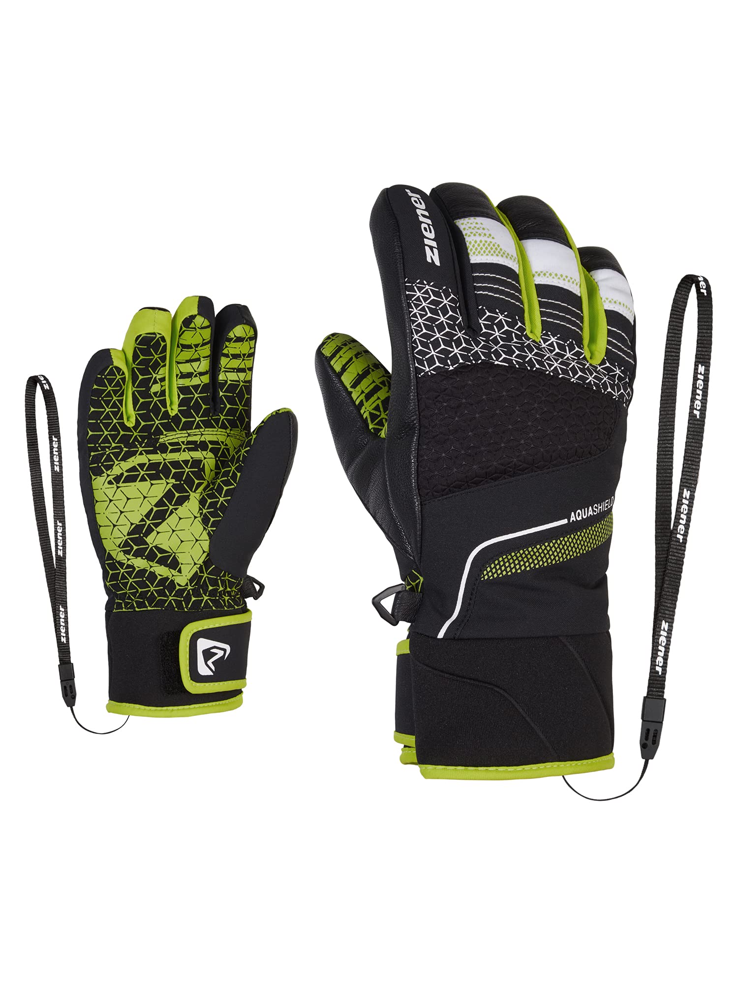 Ziener Lonzalo As(r) Glove Junior Guantes, Juventud Unisex