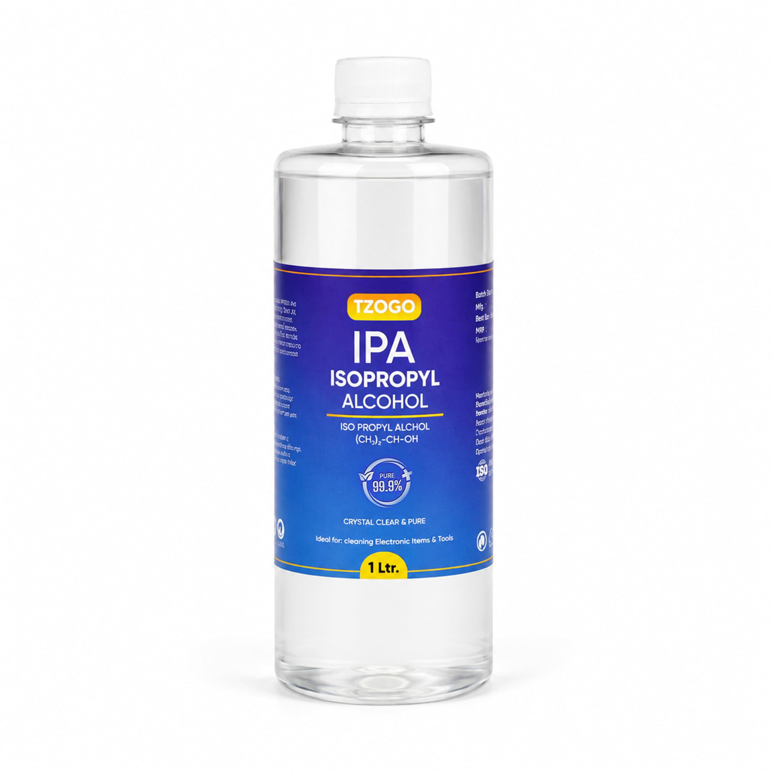 IPA Isopropyl Alcohol 99.9% Pure (1L) | High Purity Isopropyl Rubbing Alcohol | Fast Evaporating Cleaner for Electronics, PCBs, Printers, Tools, Glass & DIY Cleaning-image-28