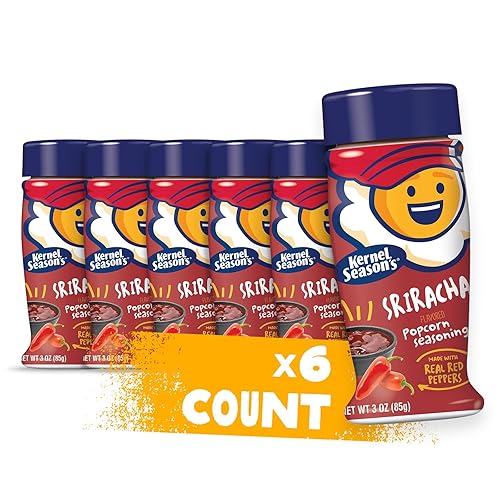 Kernel Season's Condimento para palomitas de maíz, Sriracha, 3 onzas (paquete de 1)