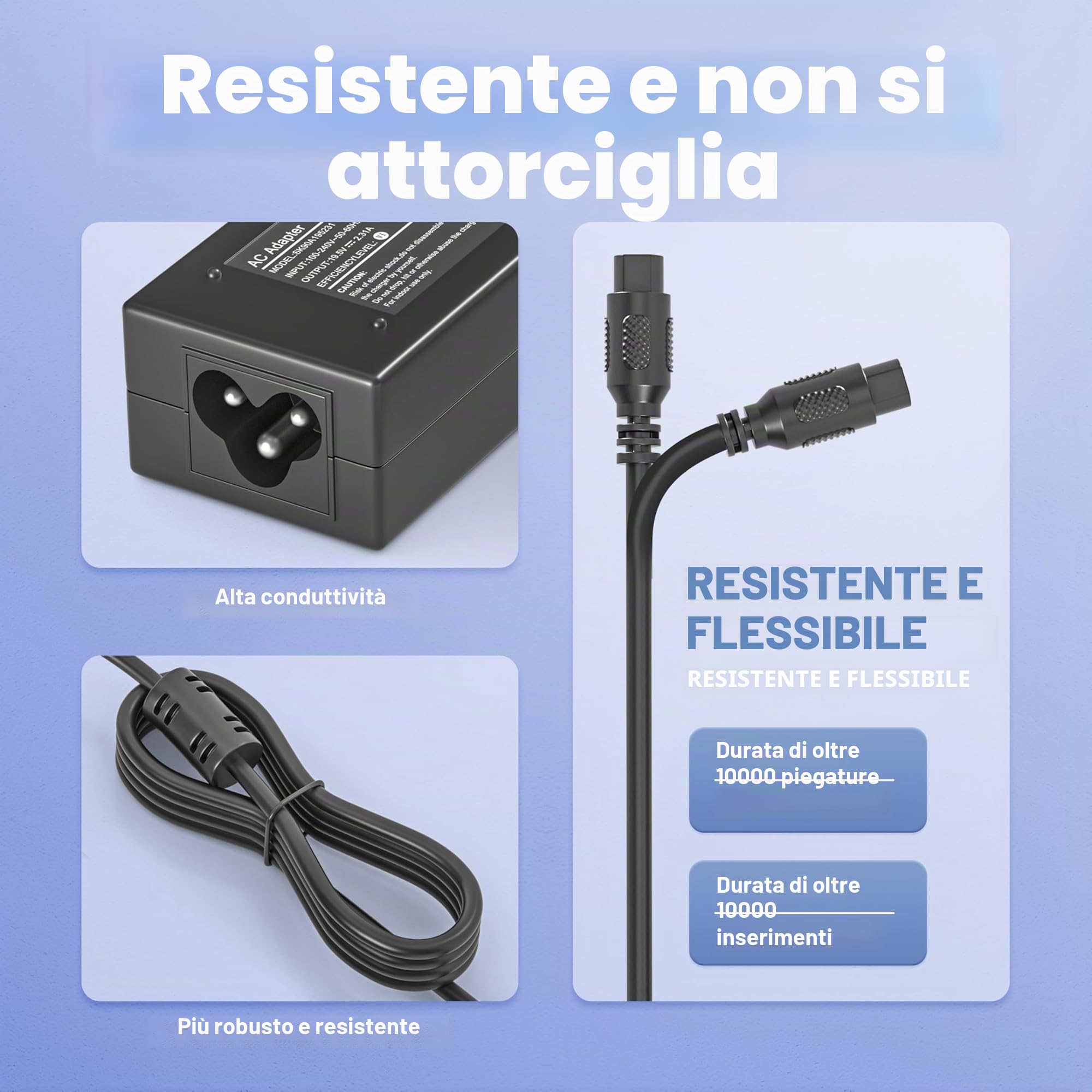 90W Alimentatore Universale Caricatore PC Portatile per HP ASUS Acer Dell Sony Samsung Fujitsu Gateway MSI Medion Notebook Ultrabook Chromebook Adattatori