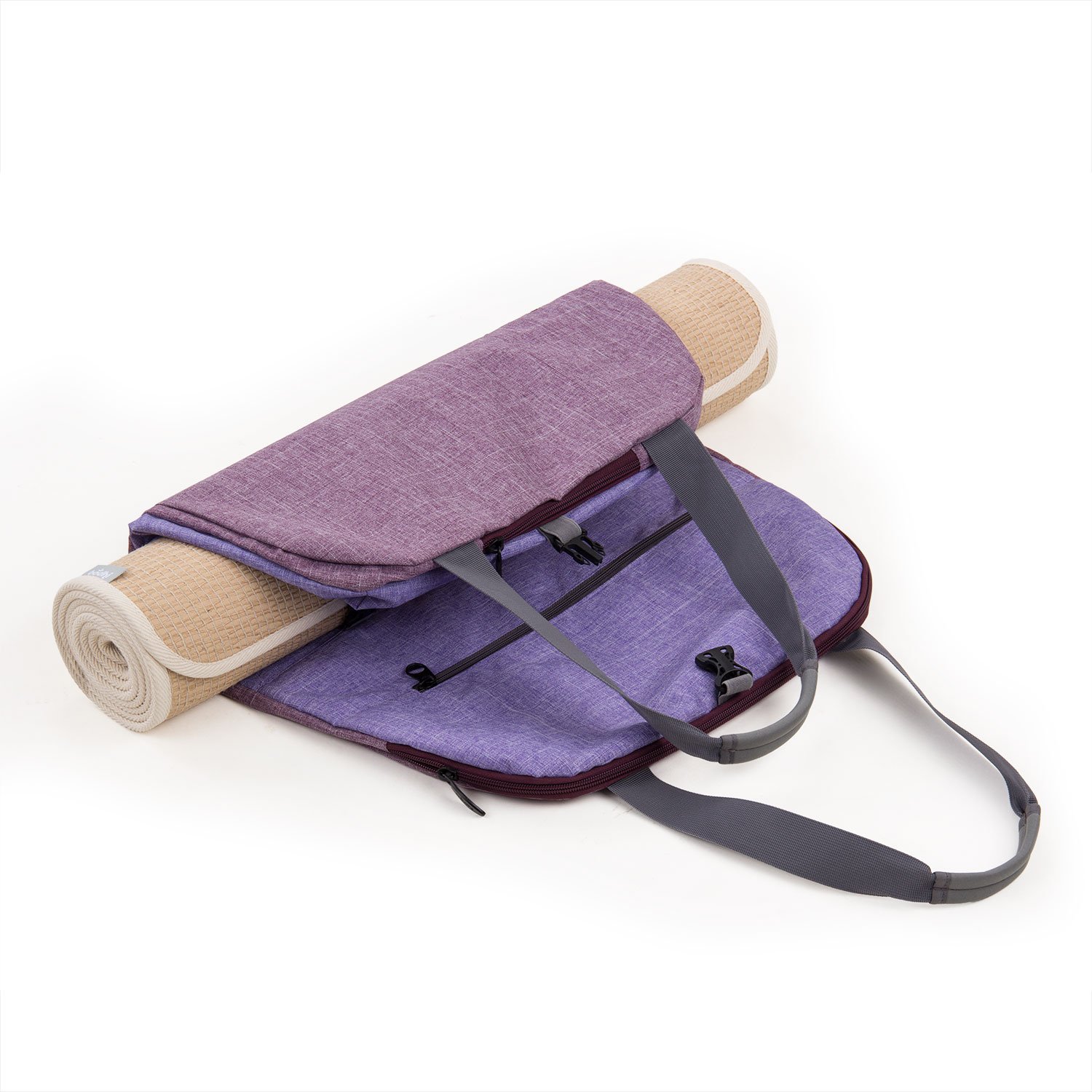 BODHI Yogatasche NAMASTÉ, Yogamatten-Tragetasche im Handtaschen-Look