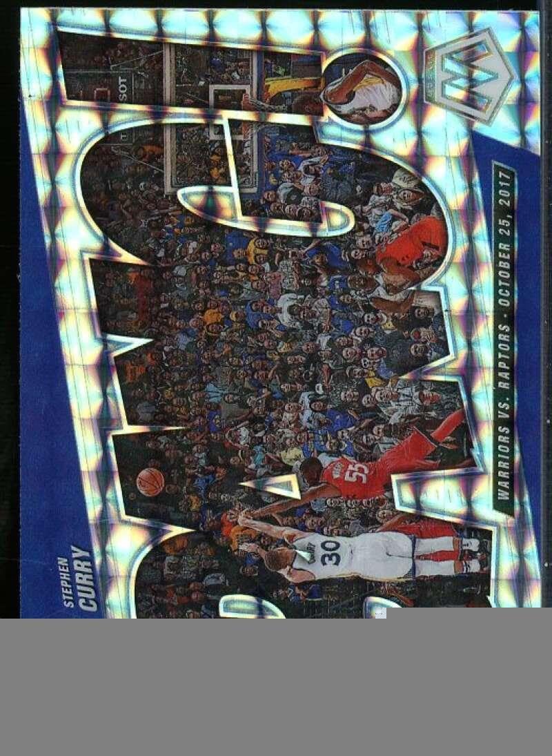 Stephen Curry Card 2021-22 Panini Mosaic Bang Mosaic #13 - Unsigned Basketball Cards