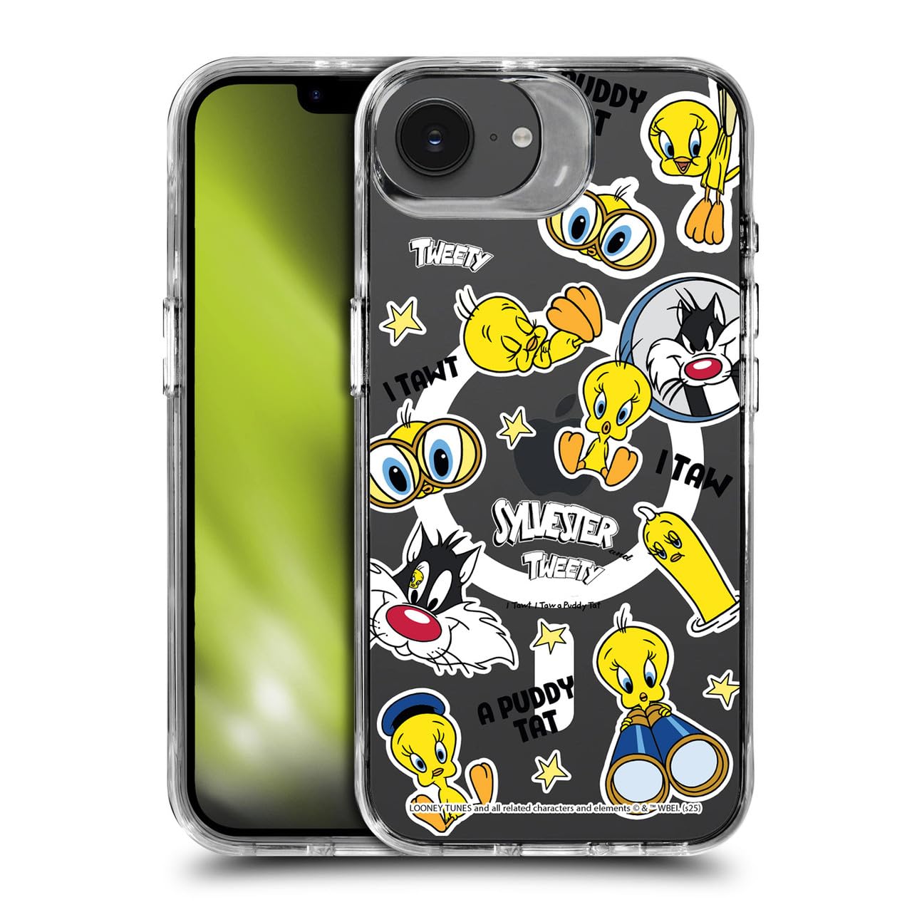 Étui iPhone 16e Looney Tunes Head Case Designs antichoc compatible MagSafe - 8