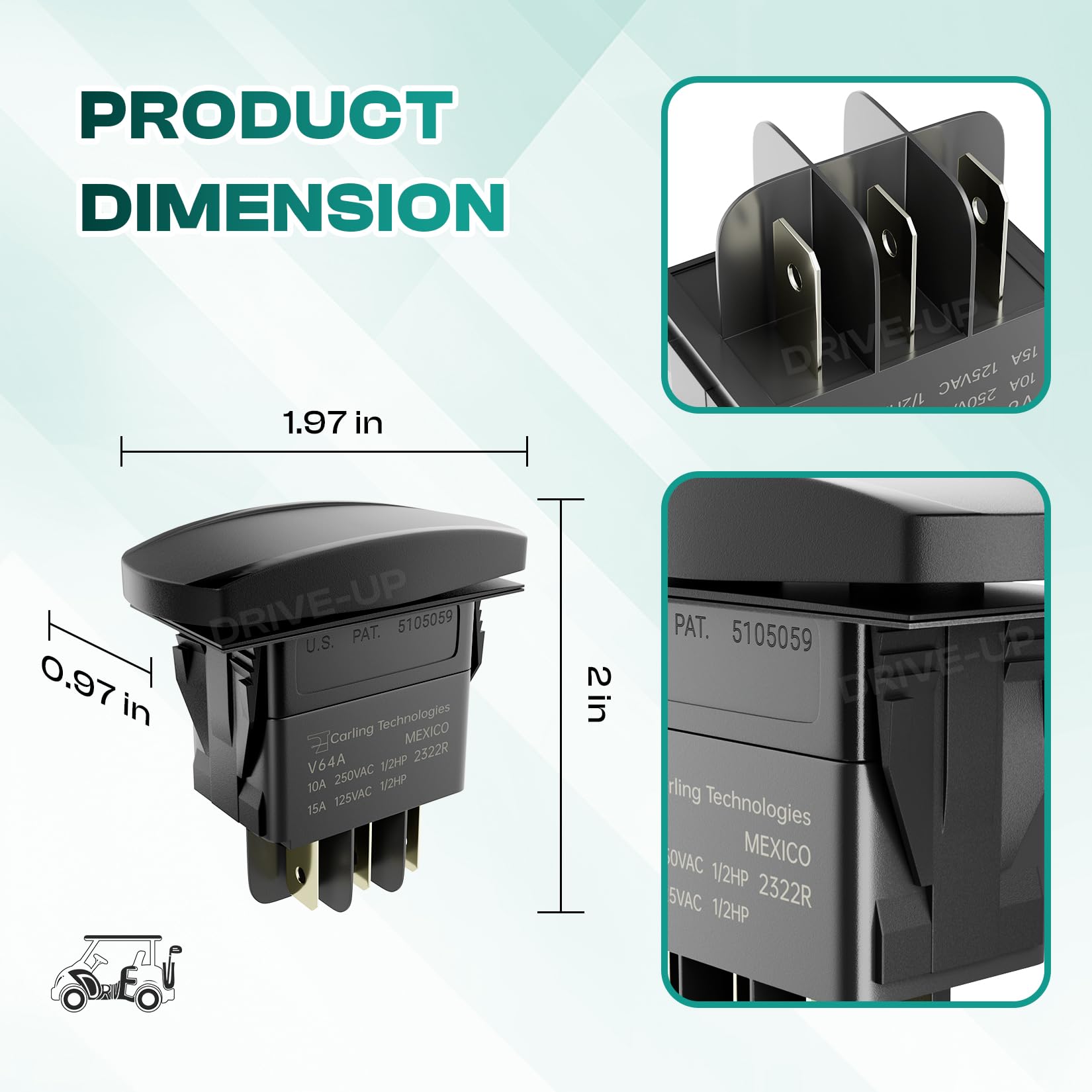 Amazon.com: Drive-up Foward Reverse Switch Compatible with