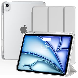 TiMOVO Case for iPad Air 11 Inch M4/M3/M2, Air 5th/4th Gen, Apricot Gray
