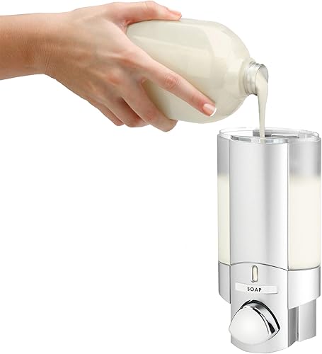 Miniatura 4 de AVIVA - Dispensador de jabón y ducha, color plateado satinado