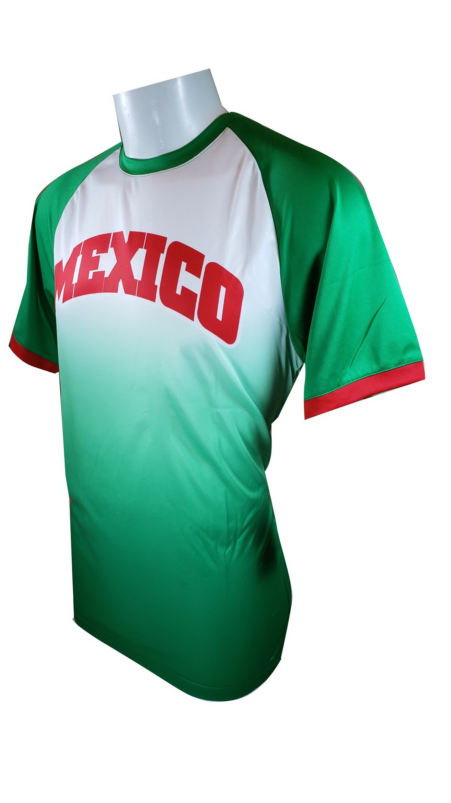 Icon Sports Mexico Soccer World Cup Adult Soccer Training Performance Jersey -013 L