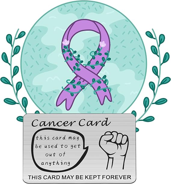 TGBJE Cancer Card For Wallet Cancer Survivor Gift Recovery Gift Cancer Fighter Encouragement Gift (cancer card)