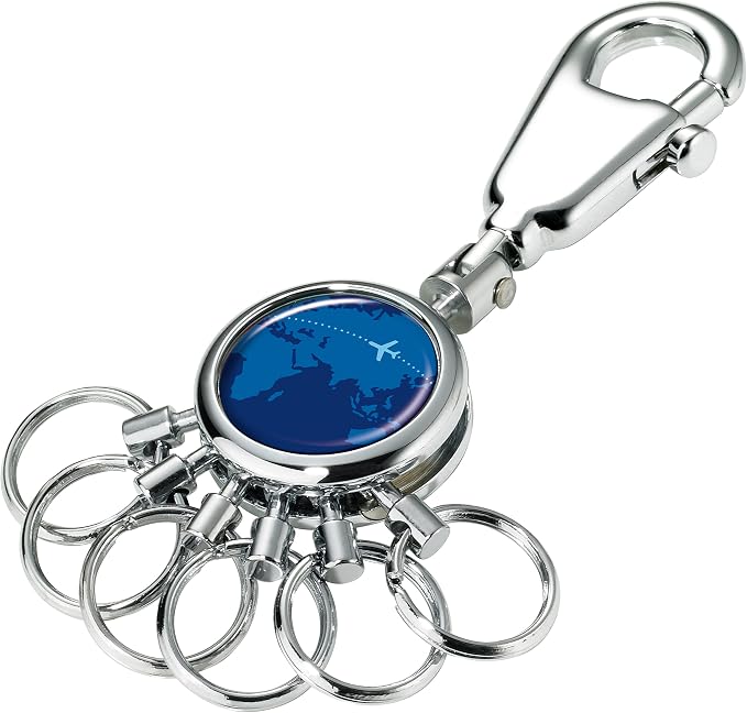Porte Cles Design Porte-Clés Troika PATENT - 5 Anneaux Interchangeables - Chrome Brillant - Design Rond Porte-cles Design Chrome Brillant Porte Cles Design Porte-Clés Troika PATENT - 5 Anneaux Interchangeables - Chrome Brillant - Design Rond Porte-cles Design Chrome Brillant