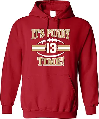 Squatch King Threads It's Purdy Time! Mens Sweatshirt Hoodie